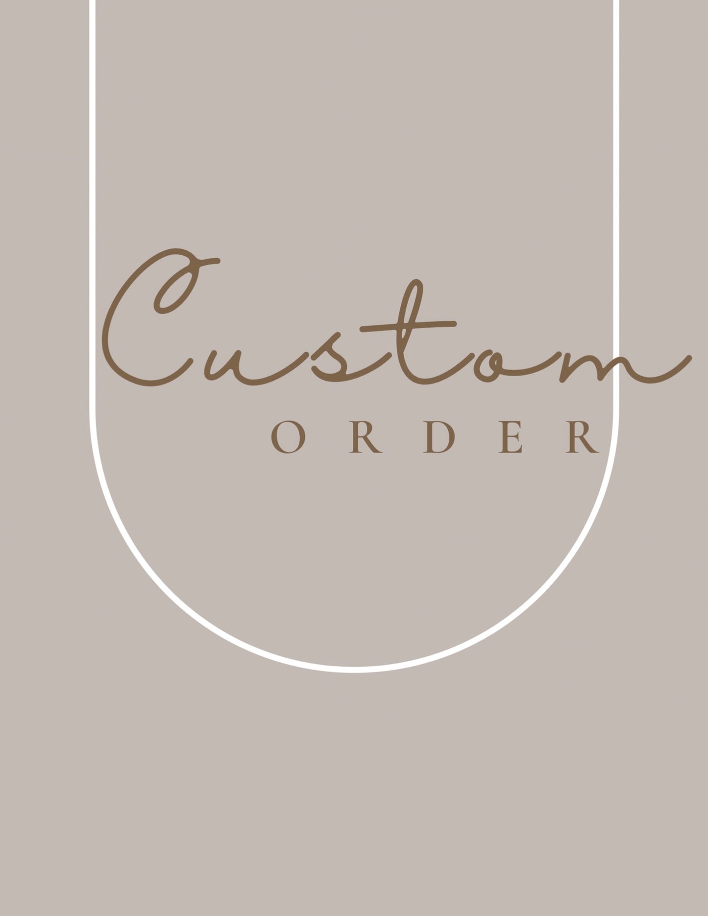 CUSTOM ORDER FOR TIARA